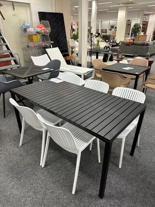 Tuinset Latino, zwart, wit